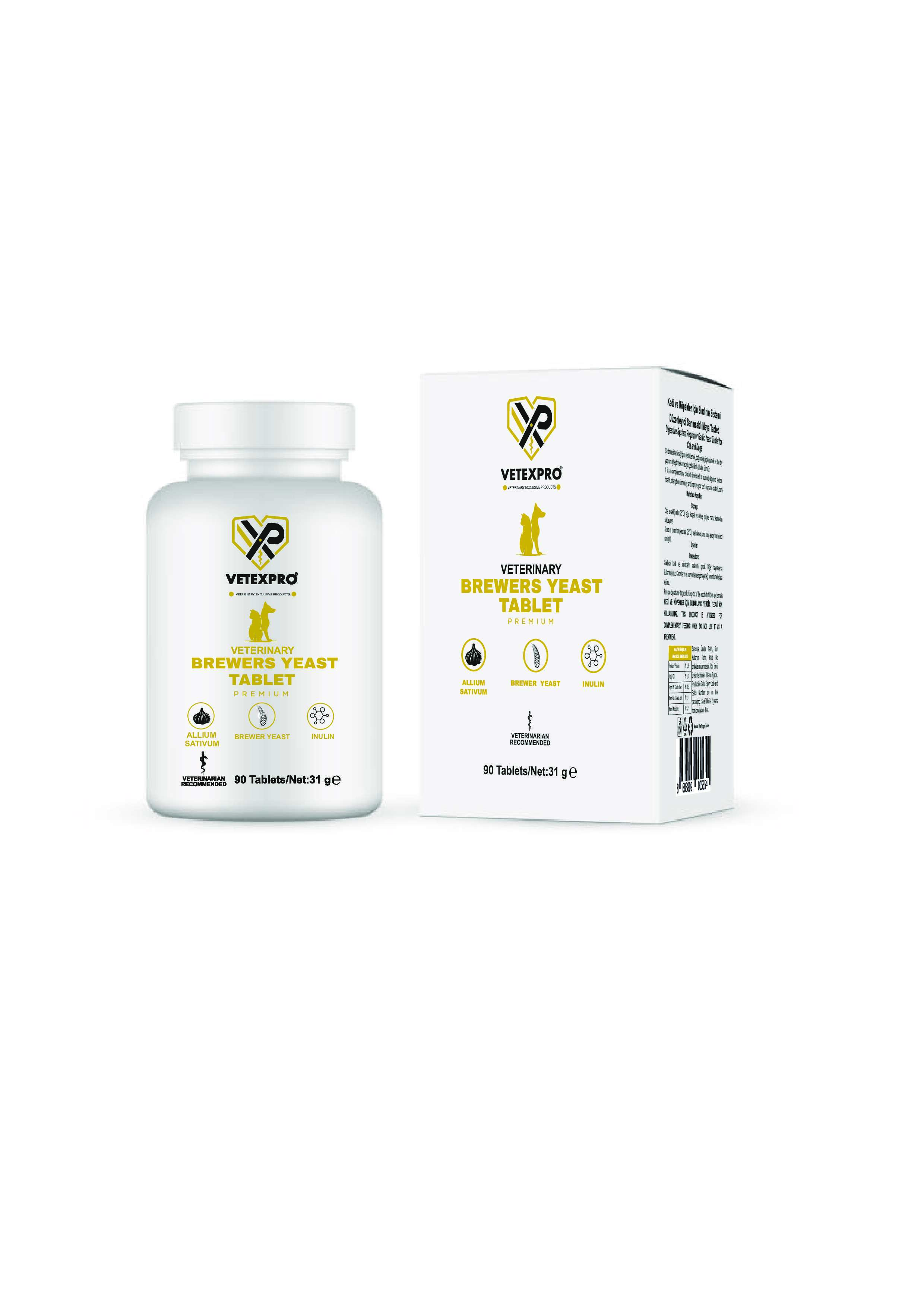 VETEXPRO BREWERS YEAST TABLET