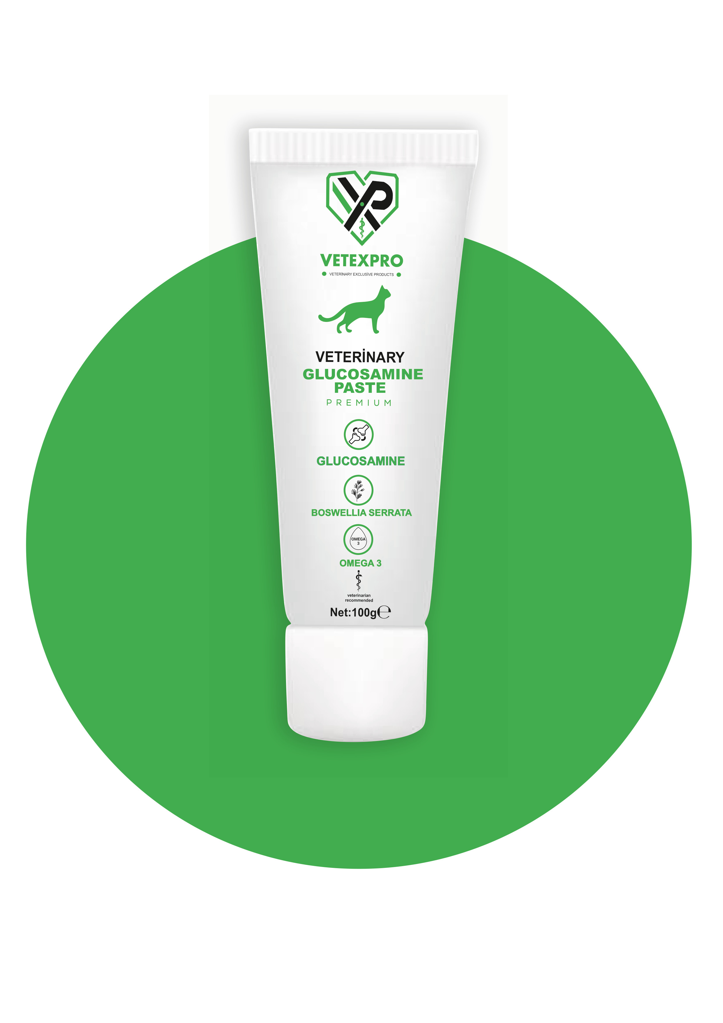 VETEXPRO GLUCOSAMİNE MALT PASTE